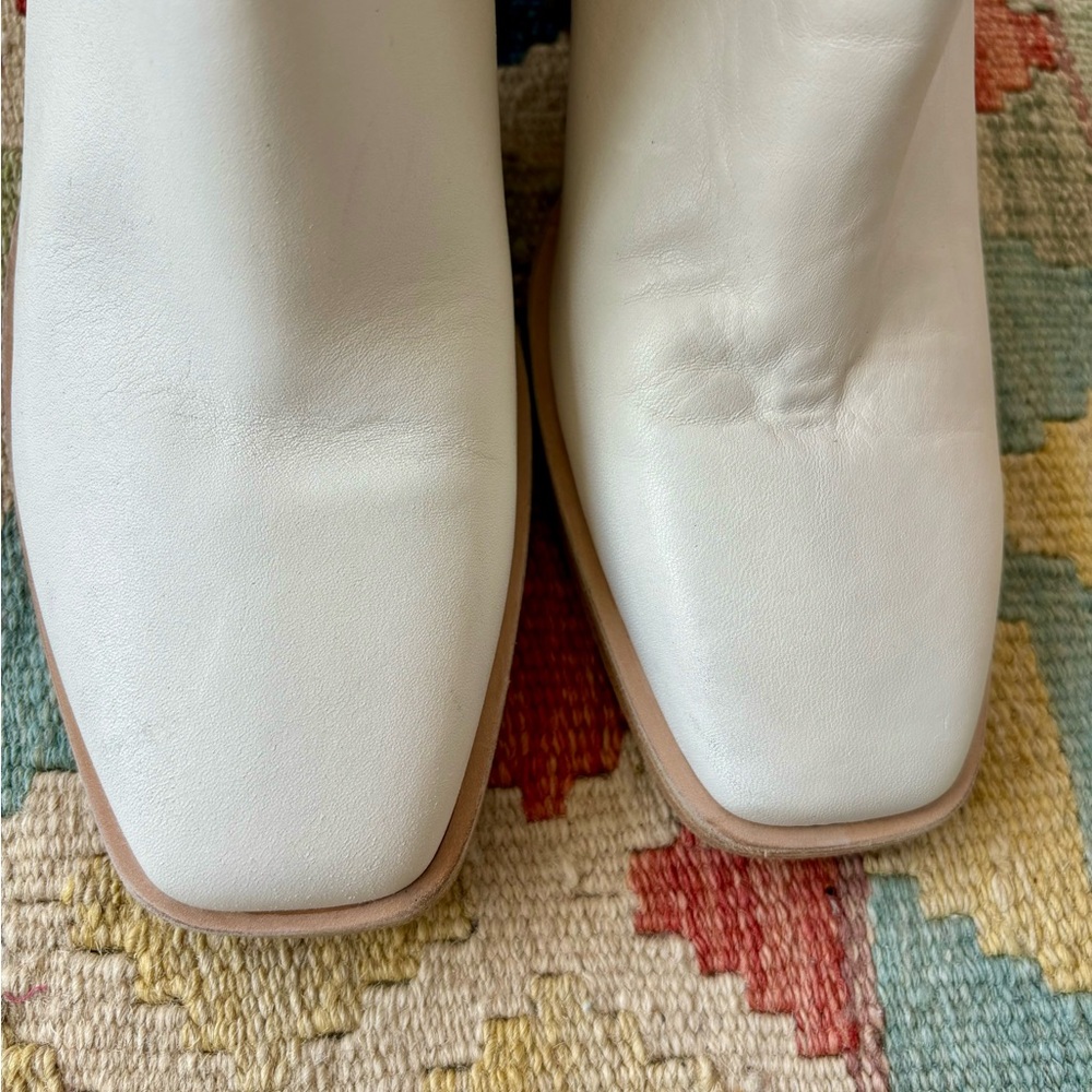 Rag & Bone White Ankle Boots - Picture 6 of 9